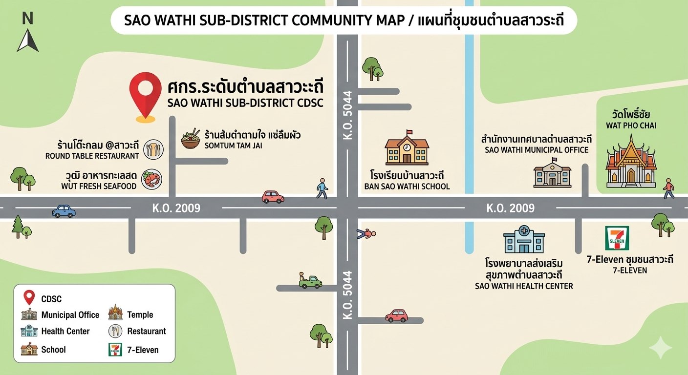 Infographic แผนที่