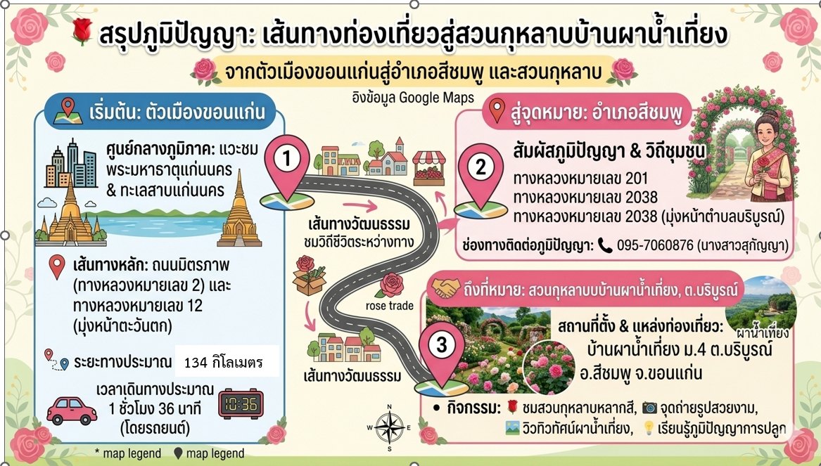 Infographic แผนที่