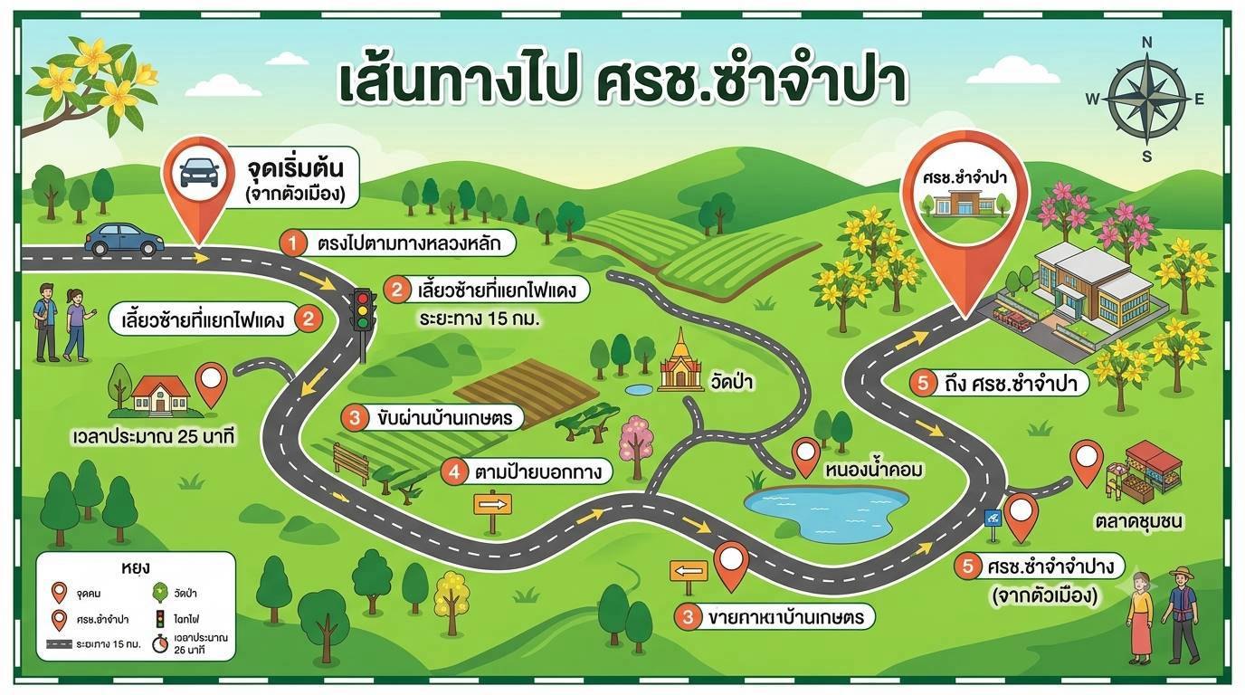 Infographic แผนที่